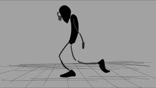 Speed Animation - dramatic stickman