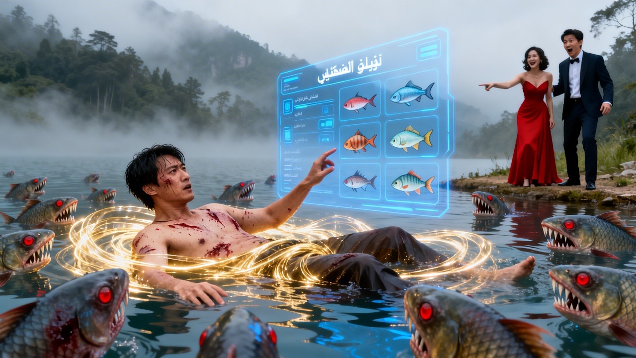 دفعته زوجته وعشيقته إلى البحر، وعندها ولد من جديد بنظام، وتحول إلى تنين، وبدأ انتقامه.