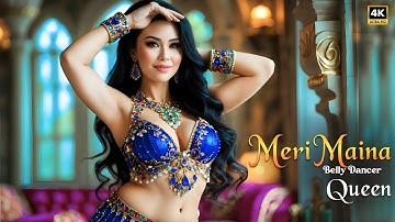 Meri Maina Arabic Song – Viral Trending Beautiful Girl Dance 2025 - Official AI Video