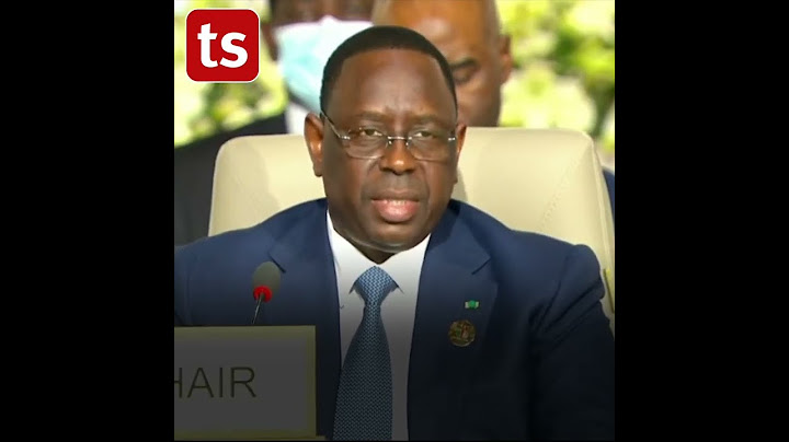 Macky Sall : Le Sénégal regrette l’absence du Maroc à la TICAD