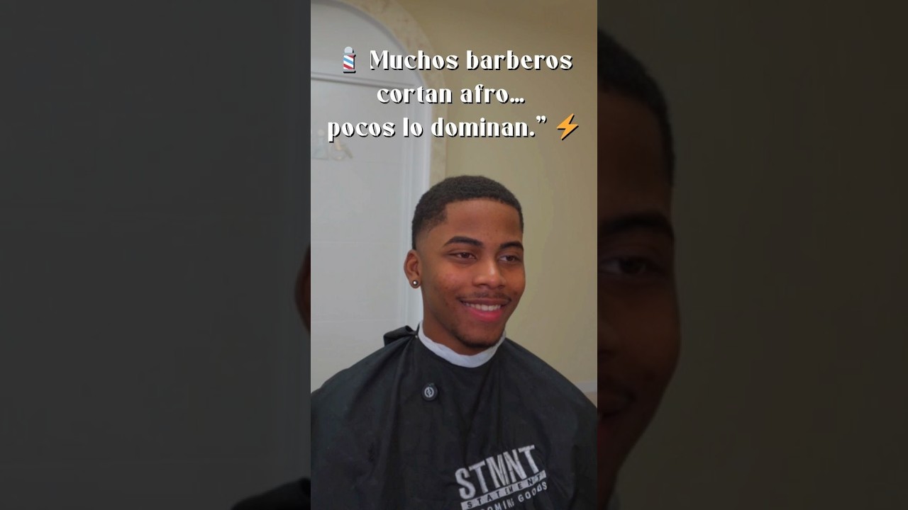 Corte Modern Mullet En Cabello Afro En Madrid Técnica Profesional + Testimonio Real