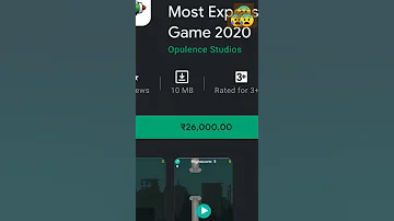 Most Expensive Game In Google Play Store 