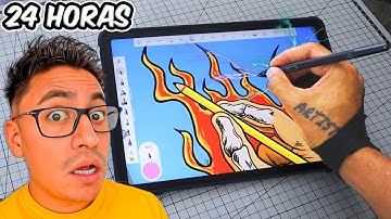 Pase 24 Horas intentando dibujar Digital por primera vez