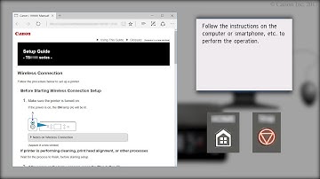 Connecting the printer and a computer - 3/4 (Windows) (TS6100 series)