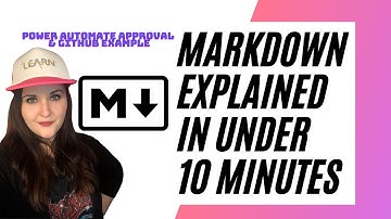 Markdown Explained in Under 10 Minutes