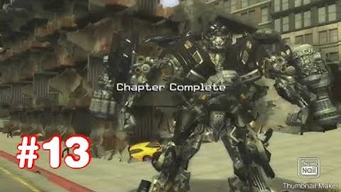 Transformers - The Game Wii gameplay walkthrough chapter 13 - Exterminator
