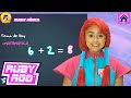 ¡Aprendamos matemáticas! | Rueda Mágica | Videos de juegos educativos para niños | Ruby Roo