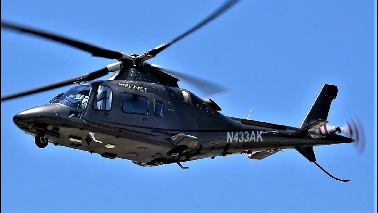 AW109 Helicopter Compilation (Left over Clips) Executive AgustaWestland Agusta A109 Leonardo