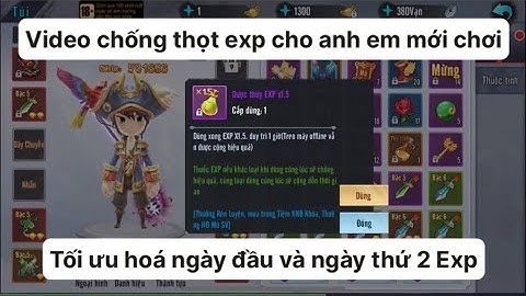 Thiếu niên hiệp khách | Tất cả các mẹo tăng exp trong game để đua top ngày đầu | Tam Thái Tử