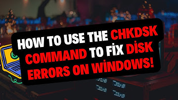 How to Use the CHKDSK Command to Fix Disk Errors on Windows!