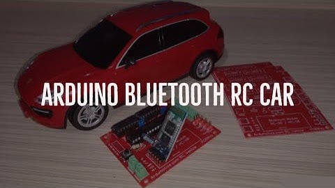Arduino Bluetooth RC Car (new version)