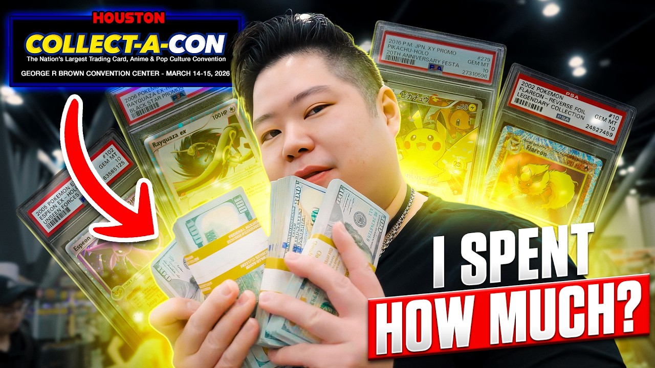 houston pokemon card show Jam Packed Vendor POV at H-town in Houston, TX THE MILLION CARD SHOW |
