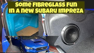 CCS Creative Car Sounds - The Complete Process of How to Build a Fibreglass Boot Sub Enclosure.