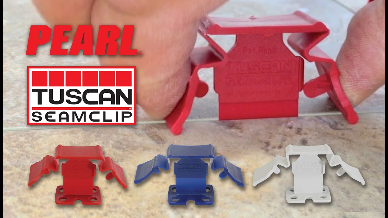 NEW! Tuscan SeamClip™ Supplied by: Pearl Abrasive Co.