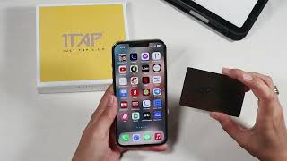 Unboxing Metal NFC Business Card | 1TAP