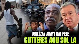 Kout bal Maye Akayè, Deblozay nan Mitan Kowalisyon an, Bandi yo kontan, Gutteres sou sol la, Mondial