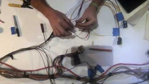 Converting the Ford 5.0 EFI harness Part 8: Adding the O2 harness