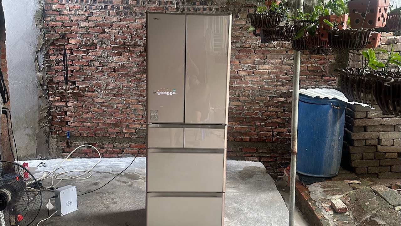 Hitachi R-XG4300G(XN) Refrigerator 2017. 6-door glass front, 430