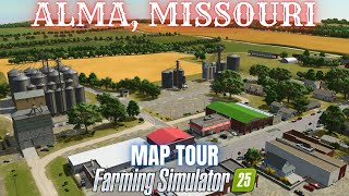 ALMA, MISSOURI - Map Tour - Farming Simulator 25