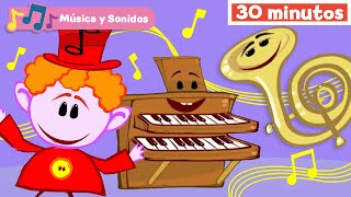 Las Notas Musicales | Aprender instrumentos musicales | Sonidos para niños | Mi Primera Universidad