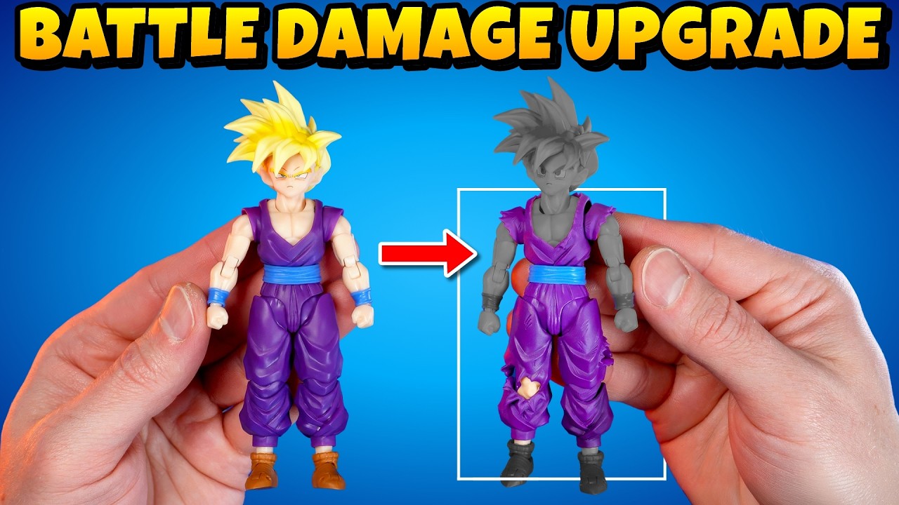 Как превратить Гохана в повреждённого в бою Гохана