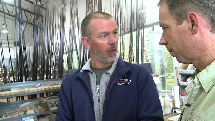 Scott G2 Fly Rods -- factory tour with rod designe...