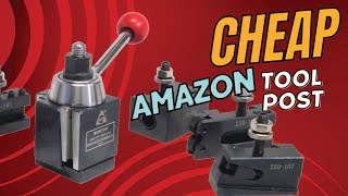 Install & Review  Cheap QuickChange lathe tool post Amazon