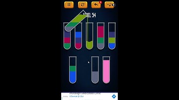 Water Sort Puzzle - Color Liquid Sorting Game Level 54 Solution