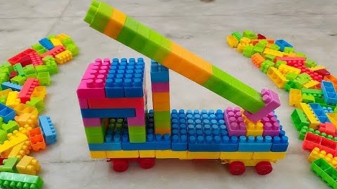 Satisfying DIY Truck ASMR/ Building Blocks/block game /lego building fun#asmr#buildingblocks