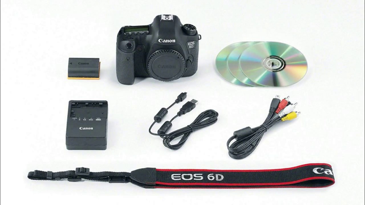 Canon EOS 6D Digital SLR Camera With 20,2MP CMOS