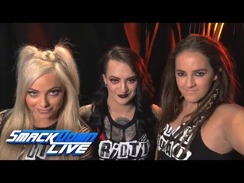 The Riott Squad enter the WrestleMania Women's Battle Royal: SmackDown Exclusive, March 20, 2018