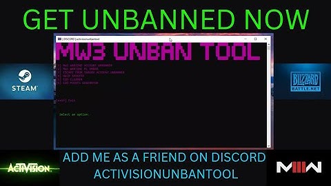 GET UNBANNED NOW MW3 WARZONE ACTIVISION BATTLENET STEAM & CONSOLE REMOVE BAN / SHADOW BAN