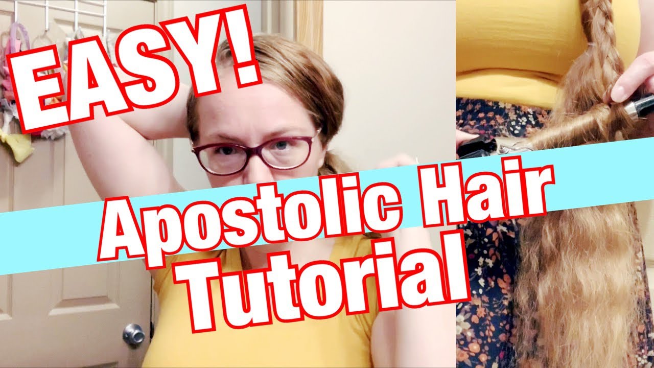 Repeat Easy Apostolic Hair Tutorial Quick Pentecostal Hairstyle