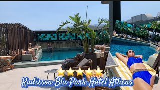 Radisson Blu Park Hotel Athens || Latest Hotel Tour 4K || MamaGvlog