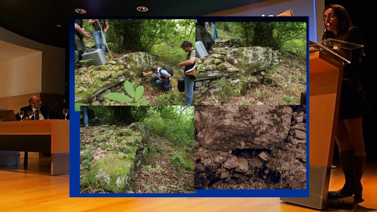 Fireplace and holy altar in Curiceta at Apuan Alps, Italy