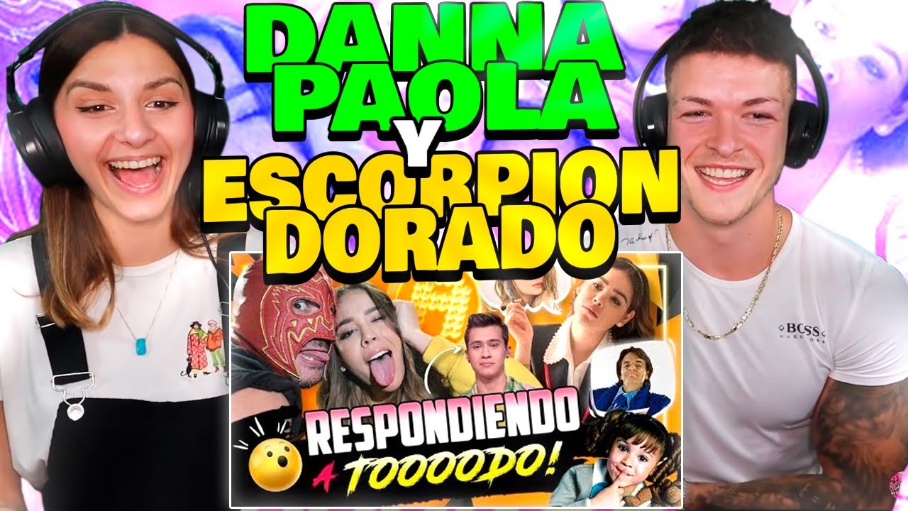 🇲🇽 REACCIÓN a DANNA PAOLA 😍 & SUPER ESCORPIÓN DORADO al VOLANTE ft ...