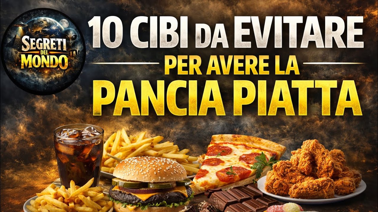 10 cibi da eliminare per ottenere la pancia piatta che sogni