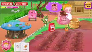 Baby Hazel game movie   Baby Hazel Tomato Farming   Gameplay kids Children screenshot 5