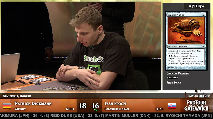 Pro Tour Oath of the Gatewatch Semifinals (Modern)...