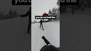 Skier Blamed For Nothing He Did
