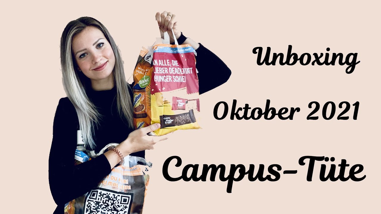 CAMPUS-Tüte (Home - Friends Edition) Inhalt Oktober 2021! UNBOXING