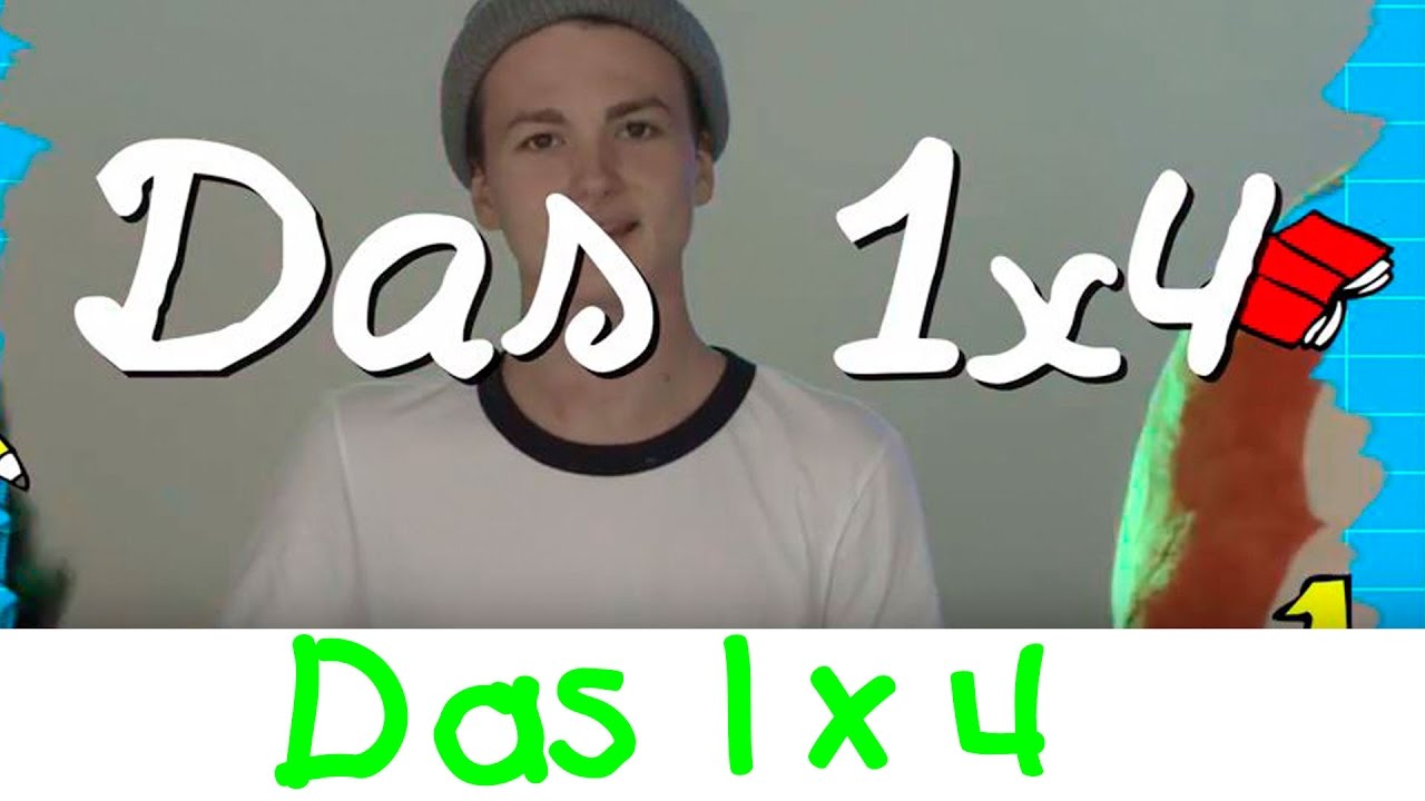 🐶 Das 1x4 Lied - Mathe Lernlieder || Kinderlieder