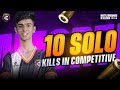 10 SOLO KILLS IN A TOURNAMENT | Team XO | iPhone 13 Pro Max | BGMI Competitive Gameplay