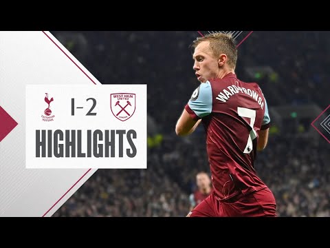 Tottenham Hotspur 1-2 West Ham | Ward-Prowse Seals London Derby Comeback | Premier League Highlights