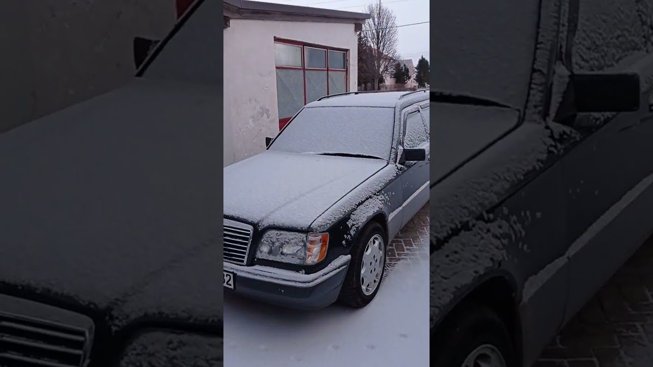 Mercedes w124 OM602 cold start - YouTube