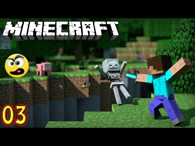 Aventuras em Minecraft - 02 - Explorando Minecraft - Monstros, e a Busca da  Pedra Vermelha 3/3 