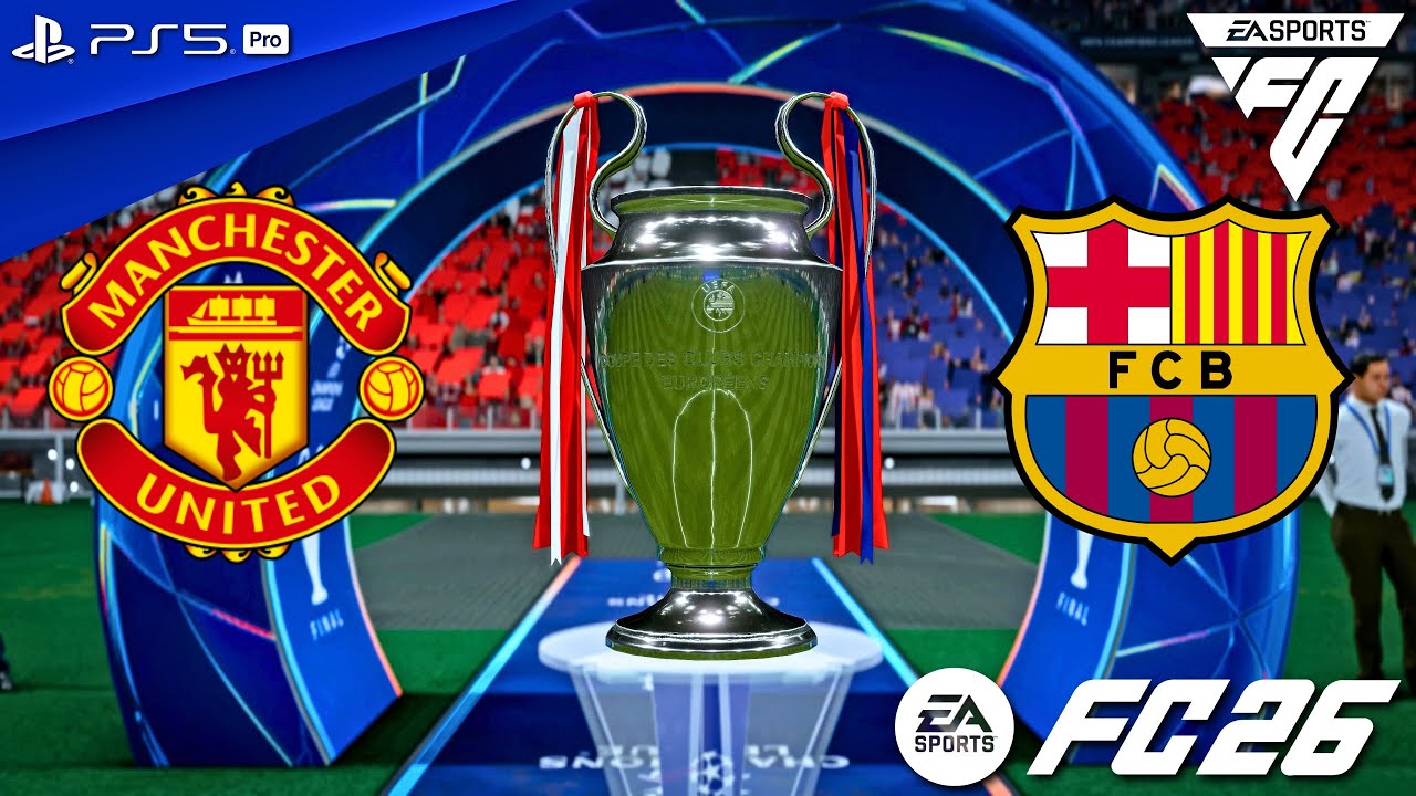 ФК 26 - Манчестер Юнайтед против Барселоны - Финал Лиги чемпионов УЕФА 25/26 | PS5 Pro [4K60]