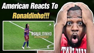 AMERICANS FIRST TIME EVER REACTION TO Ronaldinho - Football’s Greatest Entertainment REACTION image