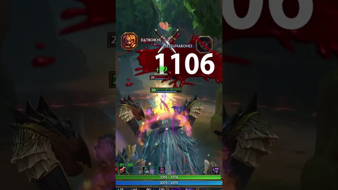 FULL ABILITY DAMAGE BUILD CHIRON CRITS FOR 1100!!! 