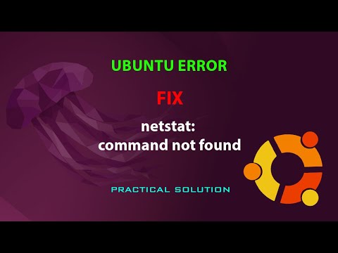 UBUNTU FIX: netstat: command not found
